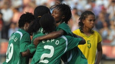 Nigeria’s women football team, the Falcons