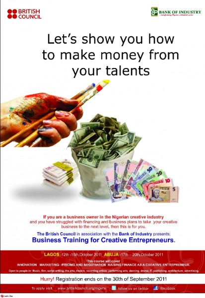 Read more about the article <!--:en-->Business Training for Creative Entrepreneurs – October 12-20, 2011<!--:-->