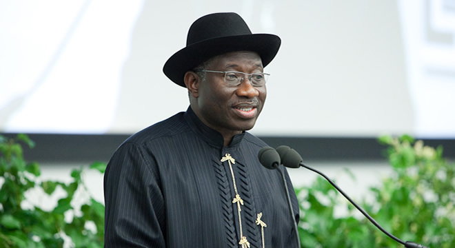 Nigerian President, Goodluck Jonathan