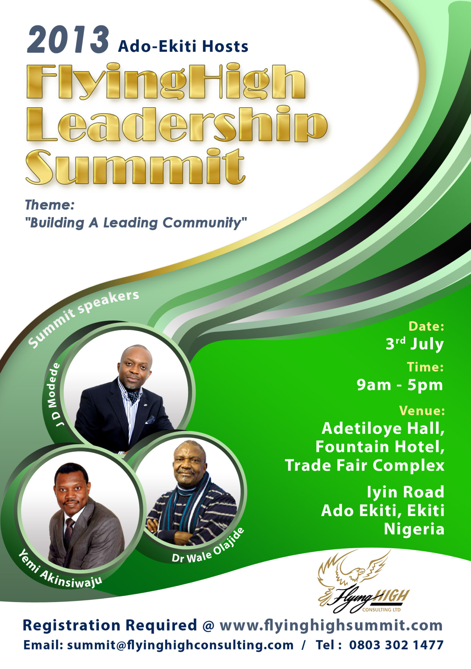 You are currently viewing Flying High Consulting Leadership Summit & Workshop, Ado-Ekiti