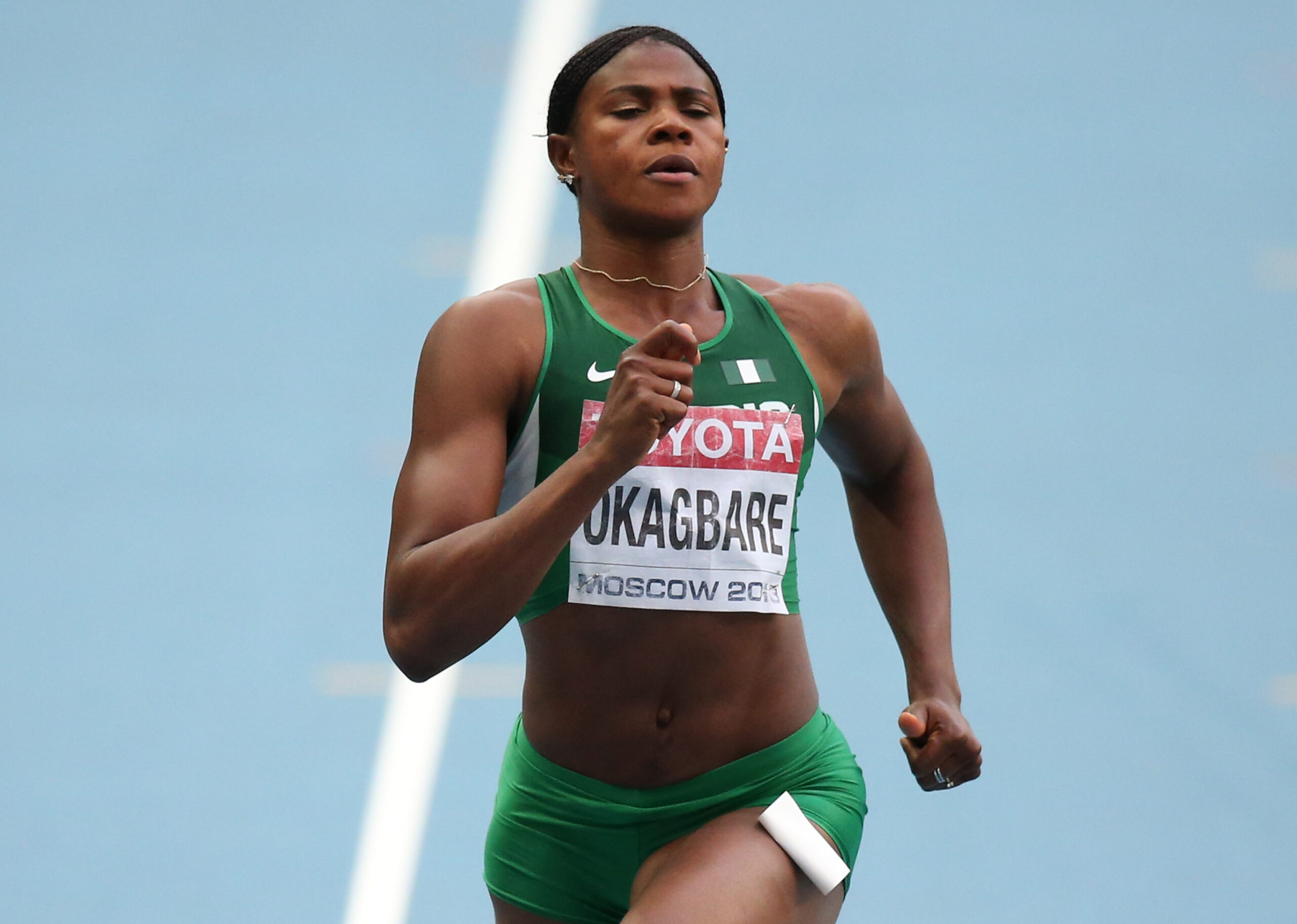 Read more about the article Interview: Blessing Okagbare on why she couldn’t move in 100m final at Moscow 2013