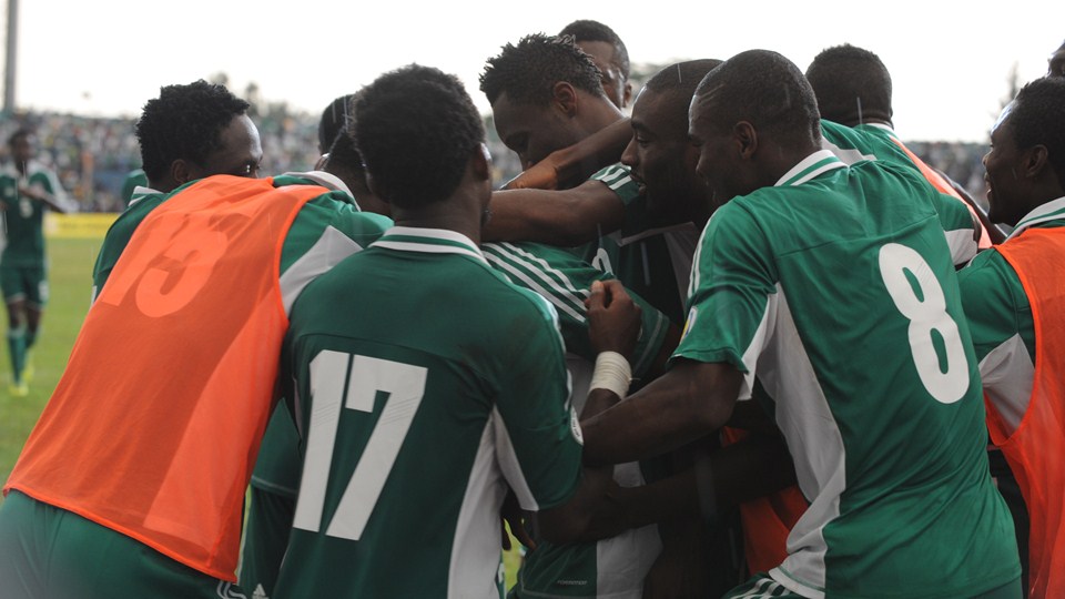 Nigeria defeated Ethiopia 2 - 0 in the second leg to qualify for FIFA 2014 World Cup in Brazil. AFP PHOTO/PIUS UTOMI EKPEI