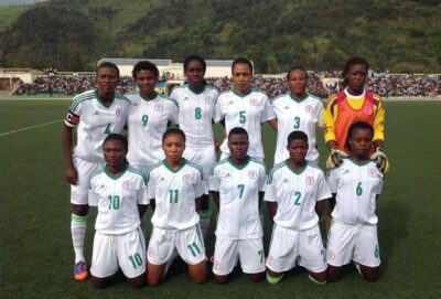 Nigeria Super Falcons this evening at the National Stadium in Abuja thrashed their Malian counterpart by 8-0 in the second leg qualifying match for the 2015 All Africa Games, to be held in Brazzaville, Congo in September.