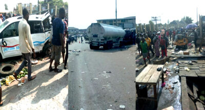 Read more about the article Three tragic accidents hit Southern Nigeria in three days
