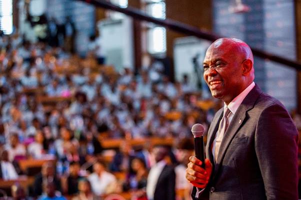 Read more about the article Improve electricity for entrepreneurs – Elumelu urges Buhari